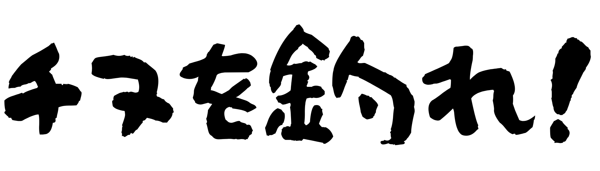チヌを釣れ！